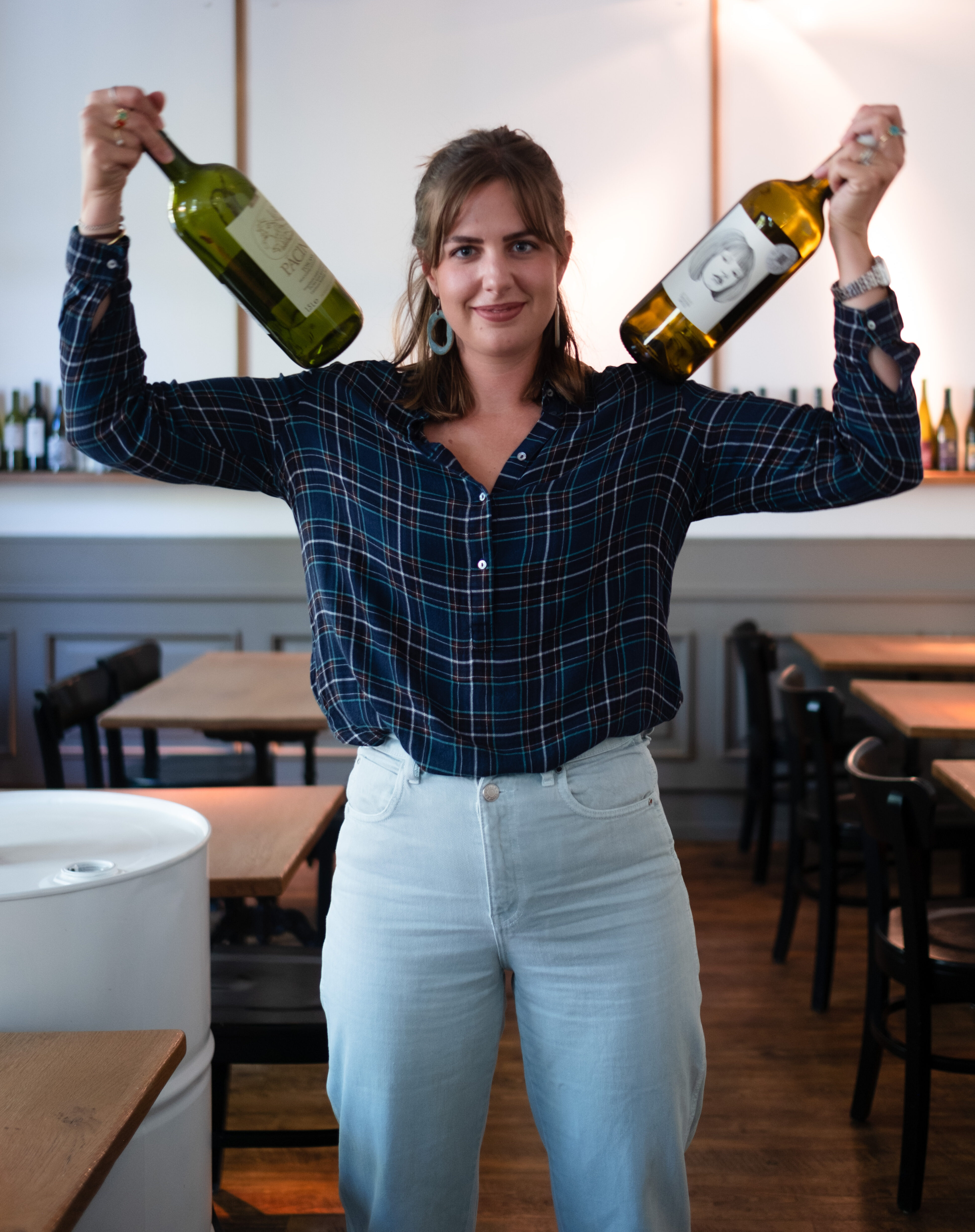 Wirtindrinne Weinflasch Leer